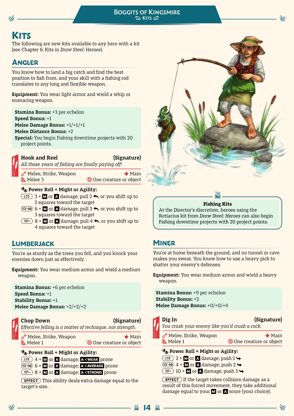 Boggits of Kingsmire: A Swampy Supplement for Draw Steel (PDF)