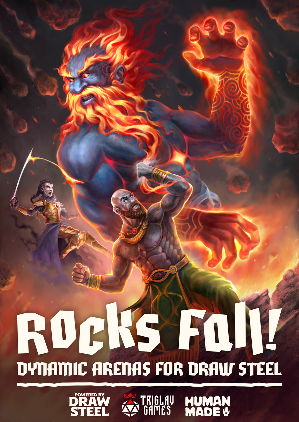 Rocks Fall! Dynamic Arenas for Draw Steel (PDF)