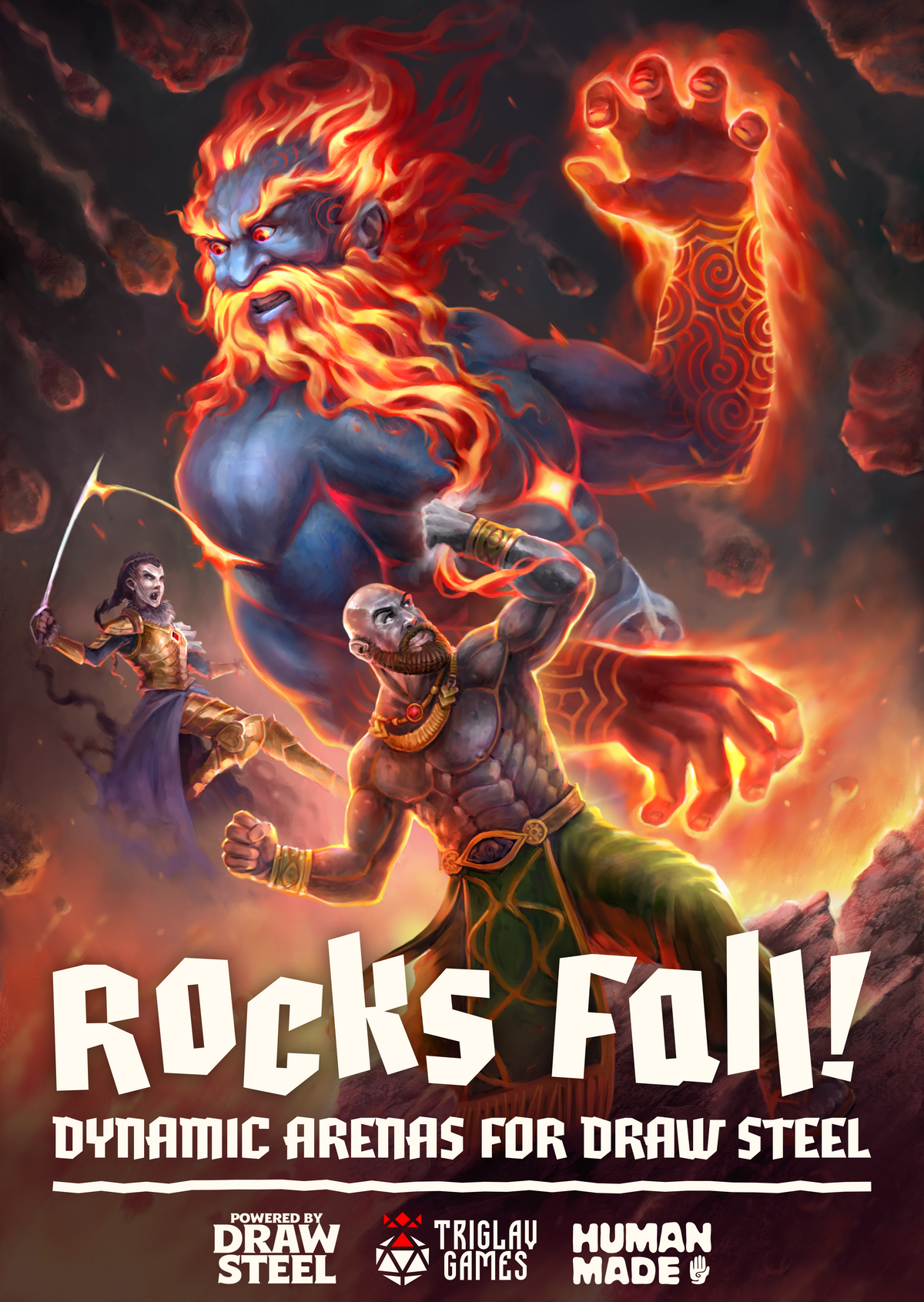Rocks Fall! Dynamic Arenas for Draw Steel (PDF)