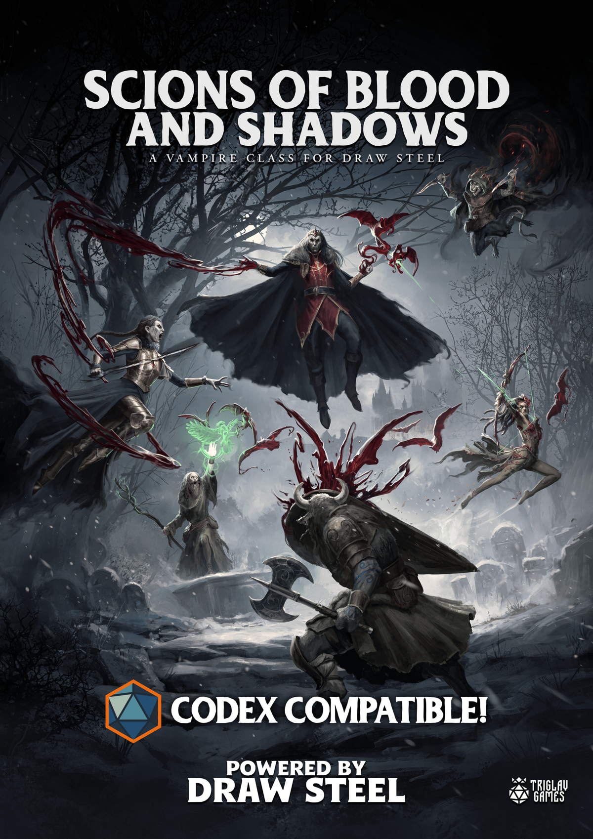 Scions of Blood and Shadows: A Vampire Class for Draw Steel (Codex Module)