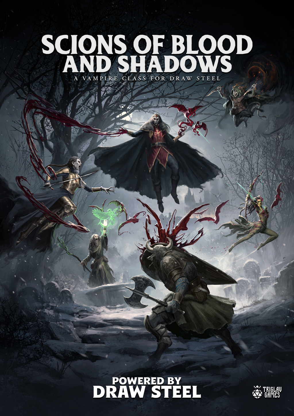 Scions of Blood and Shadows: A Vampire Class for Draw Steel PDF