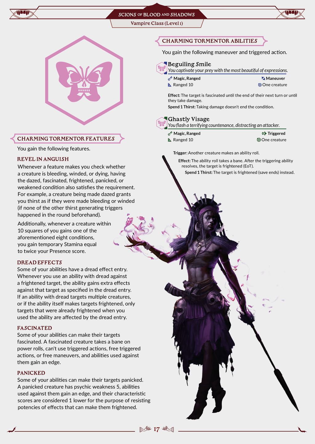 Scions of Blood and Shadows: A Vampire Class for Draw Steel PDF